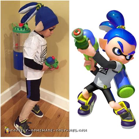Discover the World of Splatoon with a Realistic Mascot Costume